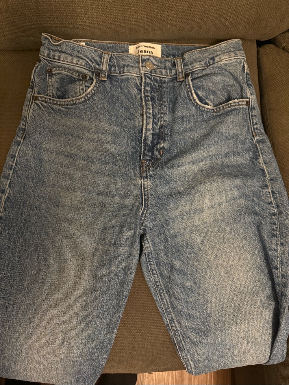 Reformation Washed Blue Relaxed Men's Jeans